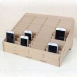 Mdf Mobile Phone Store Rack Laser Cut Free Vector