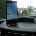 Laser Cut Dashboard Phone Stand Free Vector
