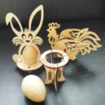 Laser Cut Easter Decorations Plywood Free Vector