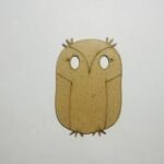 Laser Cut Owl Wooden Cutout Unfinished Craft Free Vector