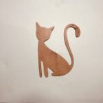 Laser Cut Cat Unfinished Wood Cutout Shape Free Vector