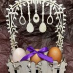 Laser Cut Easter Bunny Treat Box Free Vector