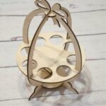 Easter Egg Holder Laser Cut Template Free Vector
