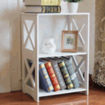 Laser Cut Compact Bookshelf Free Vector