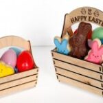 Laser Cut Easter Basket SVG File