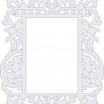 Decorative Frame Laser Cut PDF File