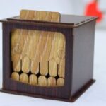 Laser Cut Creepy Wooden Box Free Vector