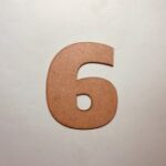 Laser Cut Wood Number 6 Cutout Number Six Shape Free Vector