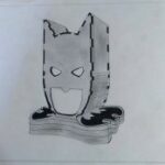 Laser Cut Batman Head Lamp Night Light DXF File