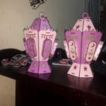 Laser Cut Fanoos Ramadan Wood Light Lantern Free Vector