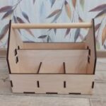 Laser Cut School Stationery Creative Gift Pen Pencil Holder Container Box Set For Children 6mm Free Vector