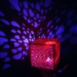 Laser Cut Cube Heart Night Light DXF File