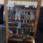 Laser Cut Earring Display Stand SVG File