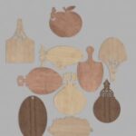 Laser Cut Wooden Cutting Board Designs Free Vector