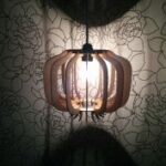 Laser Cut Lamp Pomegranate Free Vector