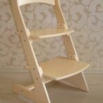 Laser Cut Kids Furniture High Chair Growing Chair Free Vector