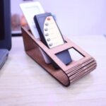 Laser Cut Remote Control Stand Remote Holder 3mm Free Vector