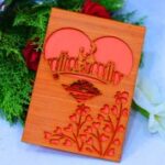 Laser Cut Marriage Proposal Valentine’s Day Gift Card Free Vector