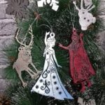 Laser Cut Christmas Tree Decorations Templates Free Vector