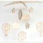 Laser Cut Baby Crib Mobile Hanging Baby Mobile Free Vector