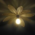 Flower Laser Lamp Free Vector