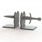 Laser Cut Sword Book Support DXF File