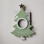 Laser Cut Christmas Theme Photo Frame