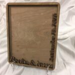 Laser Cut Photo Frame Holder Stand