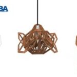 Laser Cut Geometric Lamp