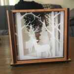 Laser Cut Shadowbox Acrylic Coasters SVG File