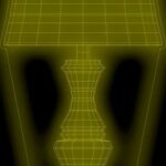 Desk Lamp Acrylic Night Light Template Free Vector