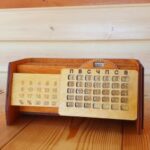 Laser Cut Wood Perpetual Calendar Storage Box Desk Organizer Free Vector