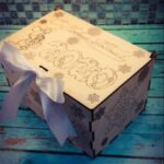 New Year 2020 Wooden Snowflake Gift Box With Lid Laser Cut Engraving Template Free Vector