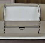 Laser Cut Desk Organizer With Drawer Free Vector