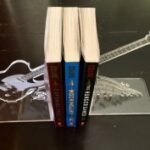 Laser Cut Acrylic Engraved Guitar Bookends Free Vector