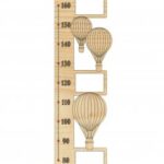 Laser Cut Personalized Children’s Growth Chart With Picture Frames Kids Height Chart Stadiometer Free Vector