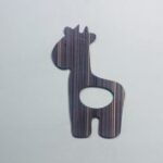 Laser Cut Giraffe Cutout Unfinished Wooden Shape Free Vector