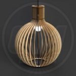 Laser Cut Pendant Light Chandelier Lamp Free Vector