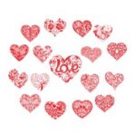 Laser Cut Engrave Hearts Free Vector
