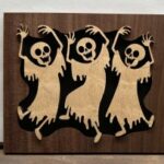 Laser Cut Halloween Dance Decor SVG File
