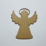Laser Cut Wood Angel Halo Craft Shape Cutout Free Vector