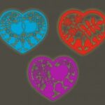 Free Free Vector Laser Cutting Hearts Free Vector