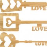 Heart Key Love Keys Free Vector