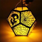 Halloween 3D Lamp Free Vector