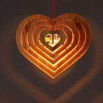 Lamp Fiery Heart Danko Free Vector