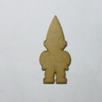 Laser Cut Unfinished Gnome Wood Cutout Free Vector