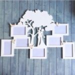 Laser Cut Wedding Photo Fram Free Vector