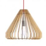 Laser Cut Modern Hanging Lamp Free Vector