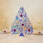 Decor Christmas Tree Animals Of Forest Laser Cut Cnc Template Free Vector