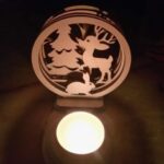 Laser Cut Candlestick Candle Holder Decoration DXF File